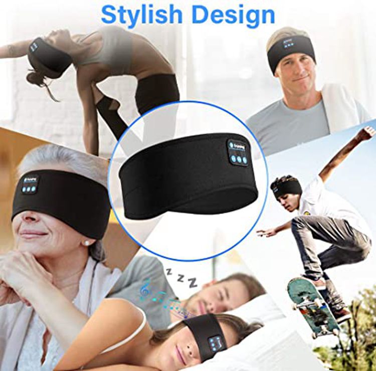 Bluetooth Music Sleep Eye Mask Headband | Headband for Yoga