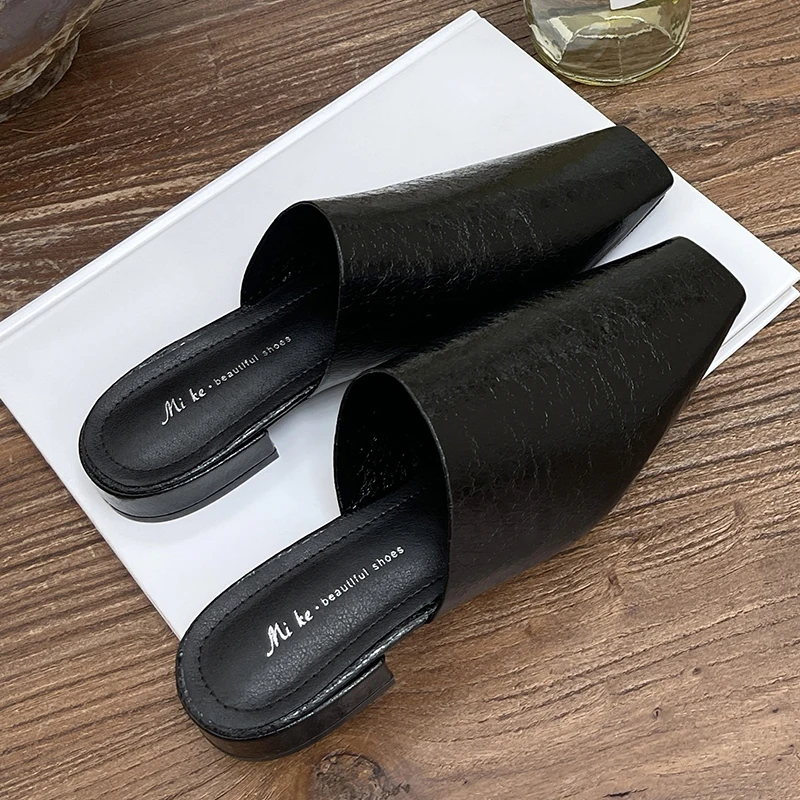 Beach Female Slides – Golden Fashion Flats & Summer Sandals