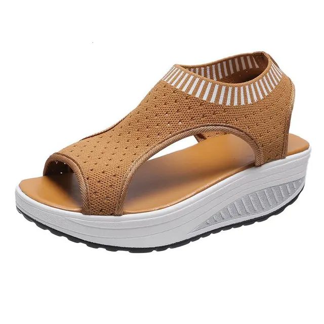 Sandalen Vrouwen Mode Casual Platform Schoenen Vrouwen Schoenen Comfort Zomer Zachte Sport Sandalen Ademende Sneakers