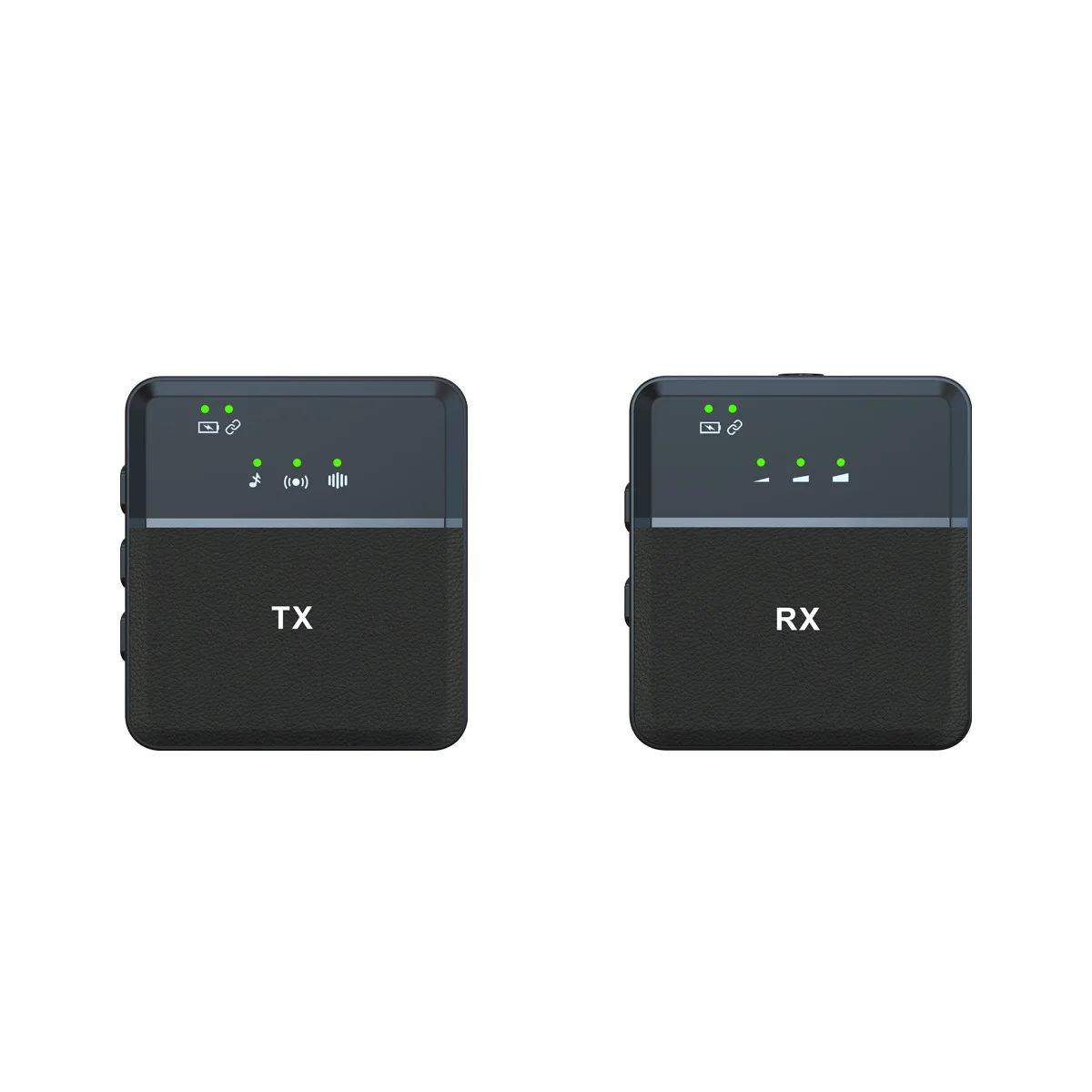 Wireless microphone lavalier style live streaming device anchor receiver mobile phone recording