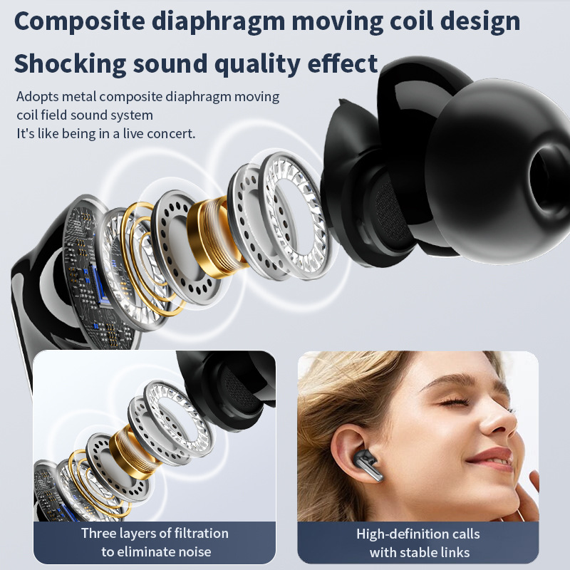 TWS Earbuds with Active Noise Cancelling (ANC+ENC) 4
