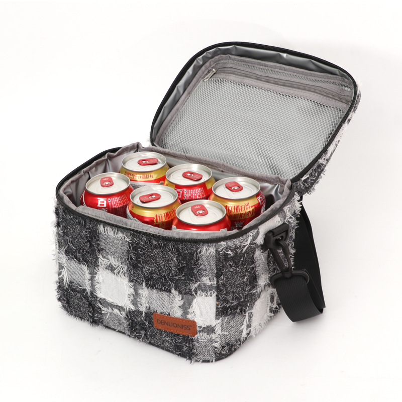 Creative portable hand-held insulated bag lunch bag office worker lunch bag