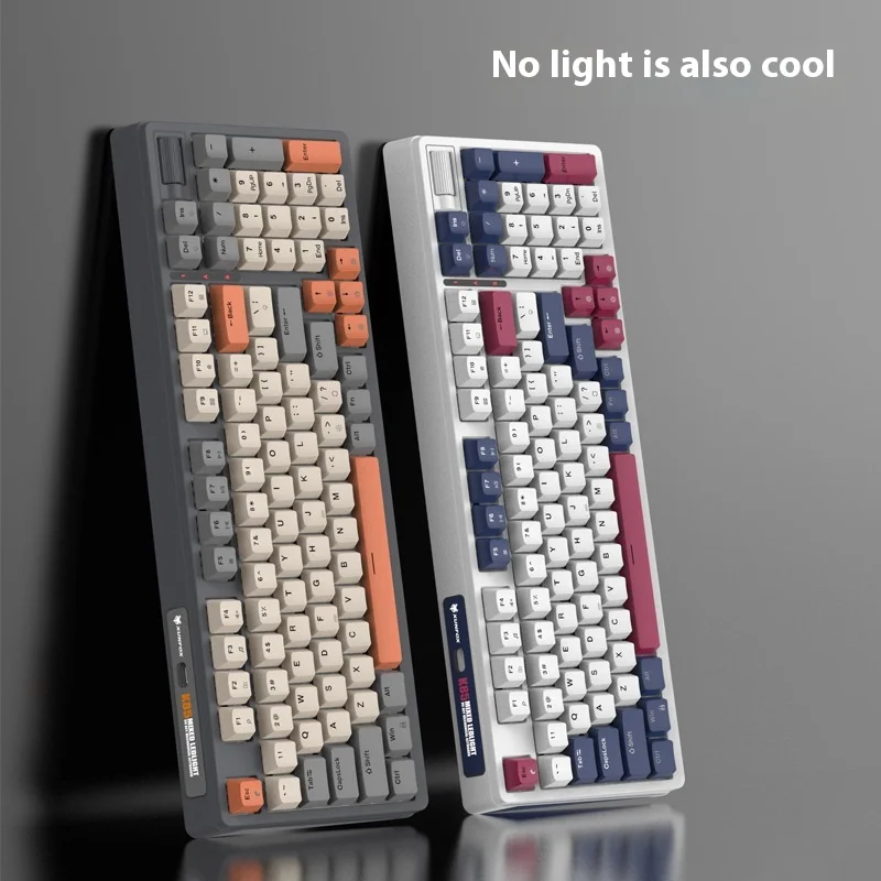 XUNFOX K85 wired mechanical keyboard for esports games, hot swappable desktop computer for office