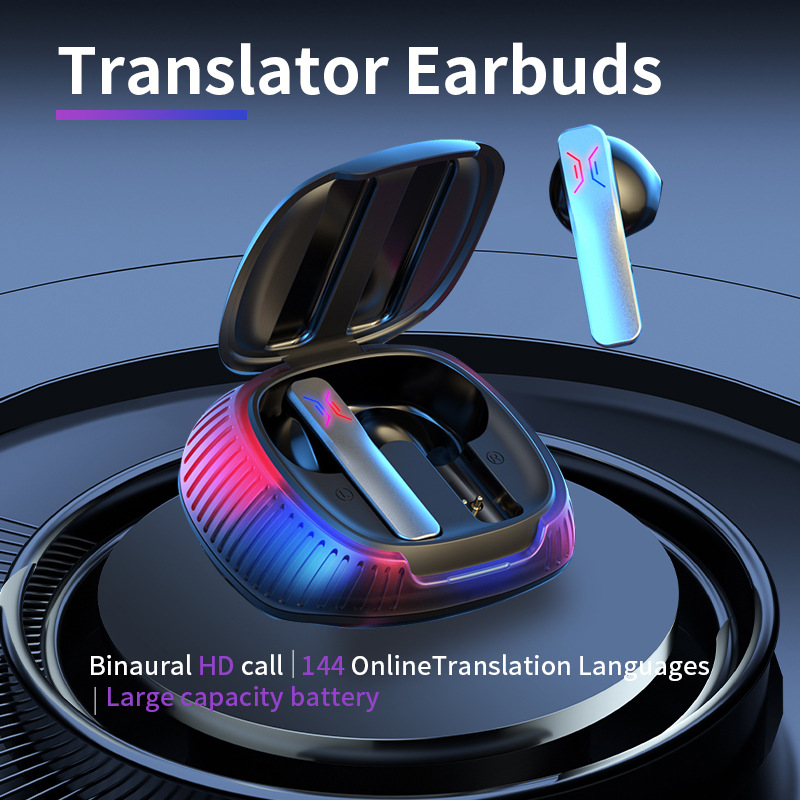 B18 Smart Bluetooth casque traducteur interprétation simultanée Bluetooth appel écoute de chansons