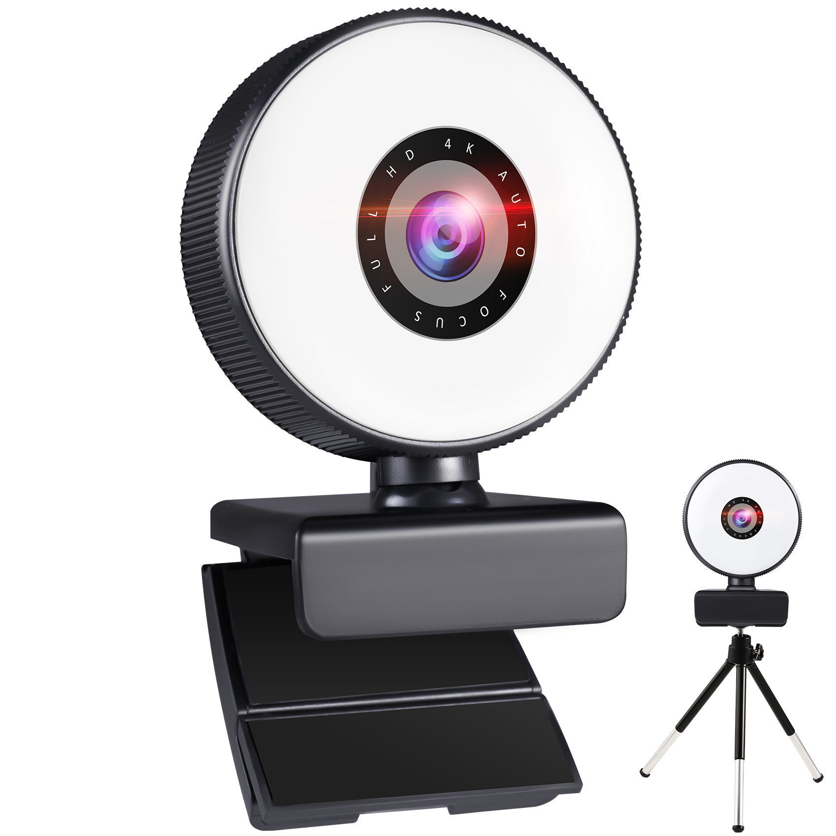 4k beauty autofocus 1080p computer camera high-definition touch USB live streaming webcam2k fill