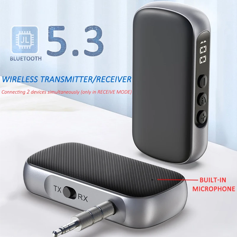 GR11 Bluetooth 5.3 receiver transmitter 2-in-1 old style audio amplifier computer audio converter
