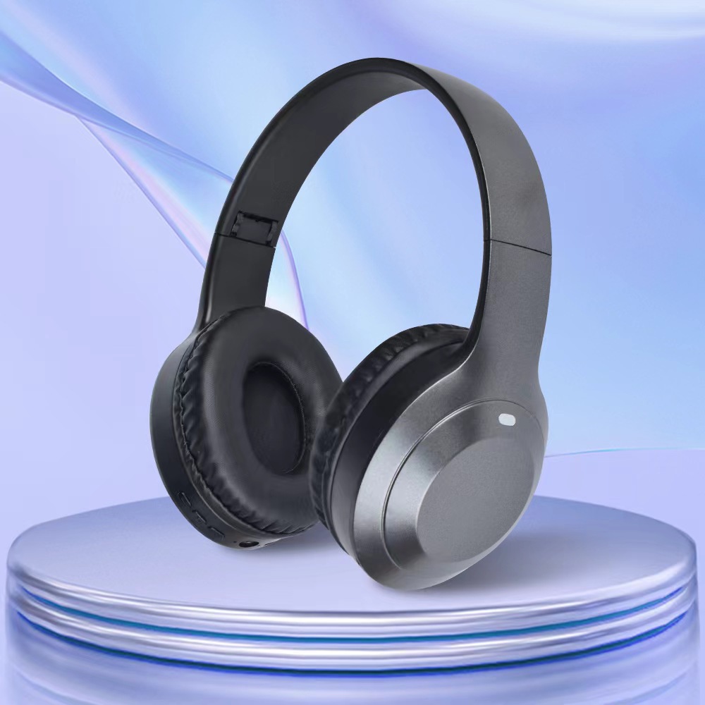 Head mounted wireless Bluetooth earphones for gaming, esports, 3D card insertion, foldable computer