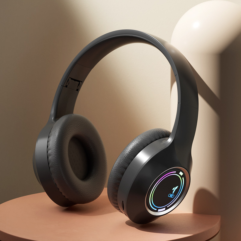 Head mounted Bluetooth earphones, wireless Bluetooth earphones, foldable