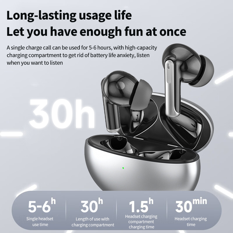 TWS Earbuds with Active Noise Cancelling (ANC+ENC) 2