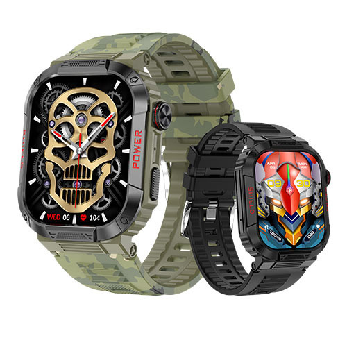 Three proof outdoor sports watch IP68 waterproof Bluetooth call health monitoring low-power TK25