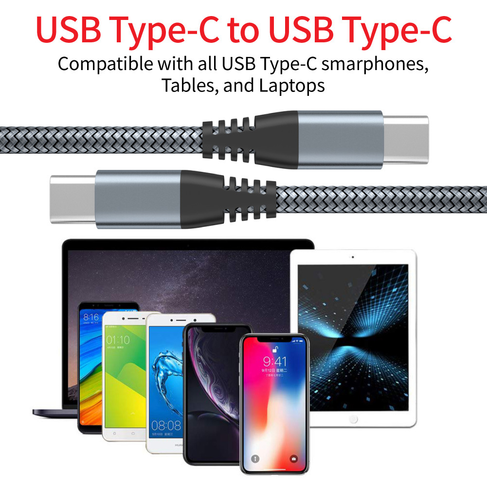 USB C to USB C 60W Cable06