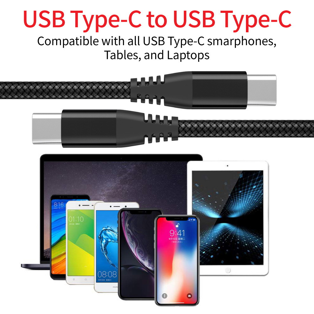 USB C to USB C 60W Cable -06