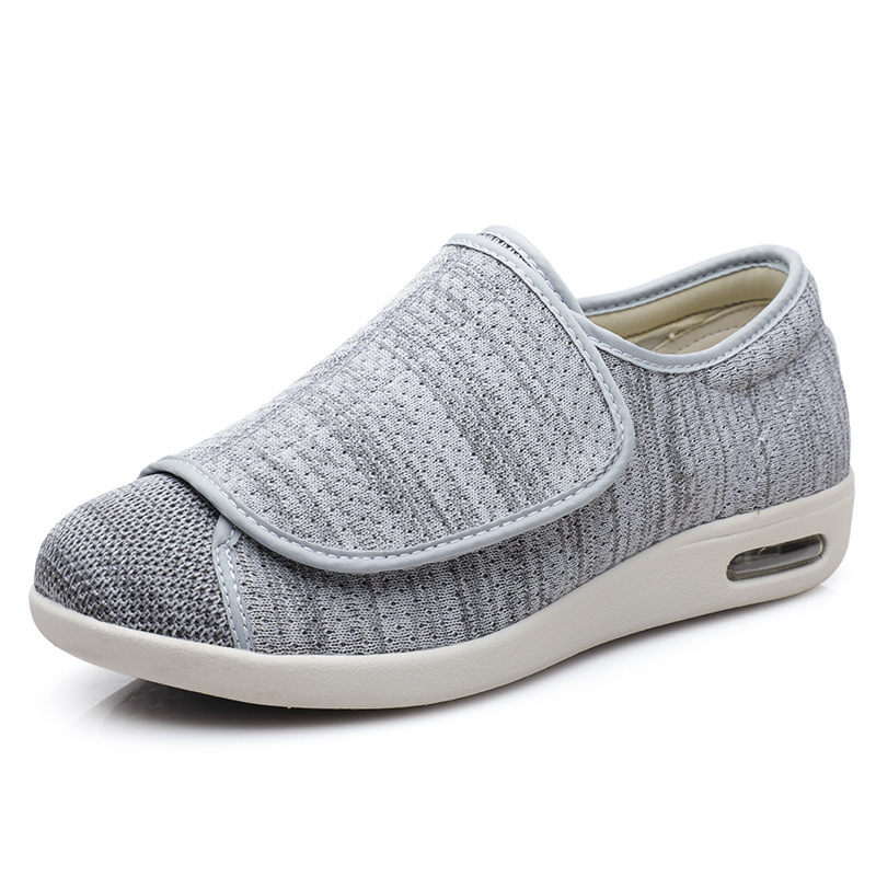 Spring and summer elderly walking shoes, mother's shoes, adjustable Velcro elderly shoes image 2