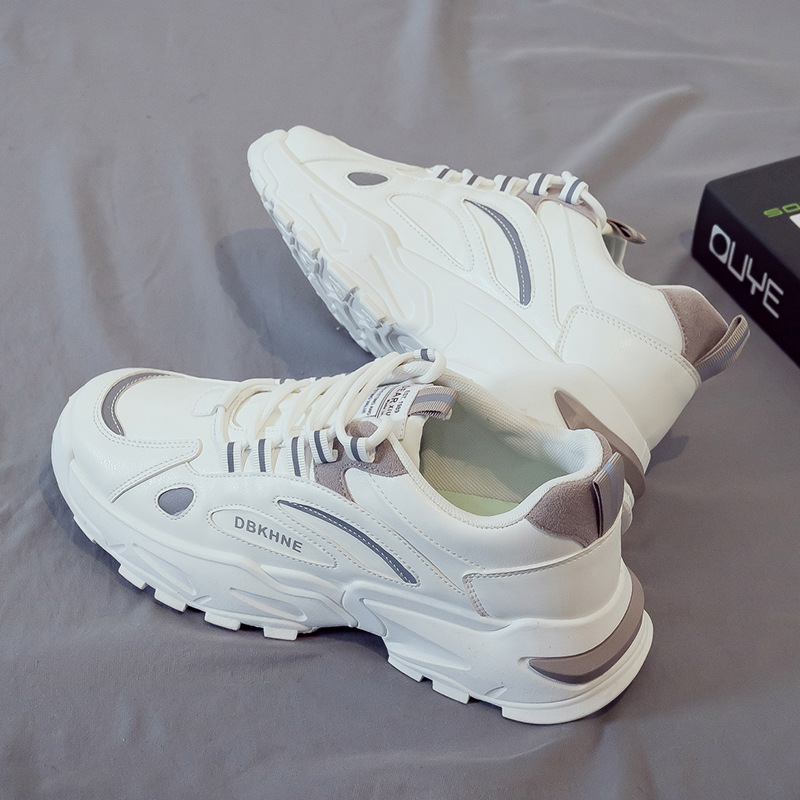 Casual Sports Dad Trendy Shoes Trendy Men's Shoes Versatile Board Shoes with Velvet Warm Cotton Shoes image 5