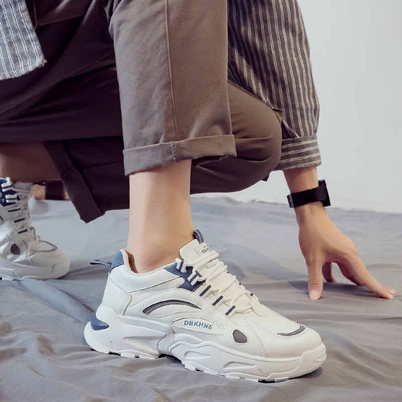 Casual Sports Dad Trendy Shoes Trendy Men's Shoes Versatile Board Shoes with Velvet Warm Cotton Shoes image 6