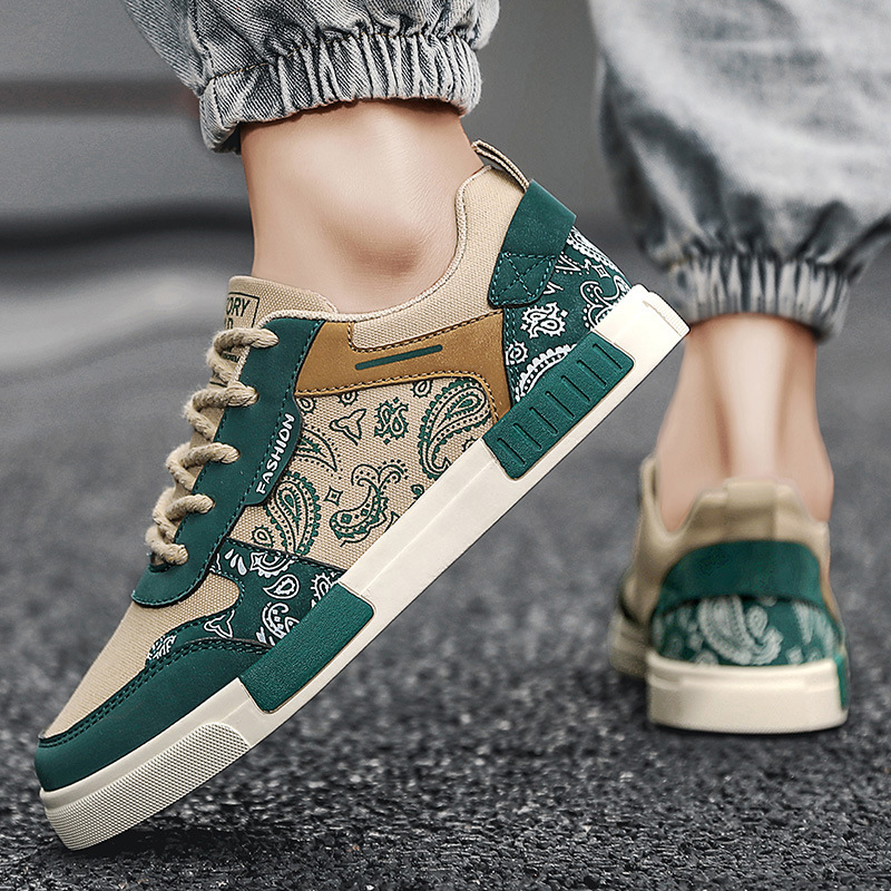 Small niche design canvas shoes for teenagers sports casual board shoes image 4