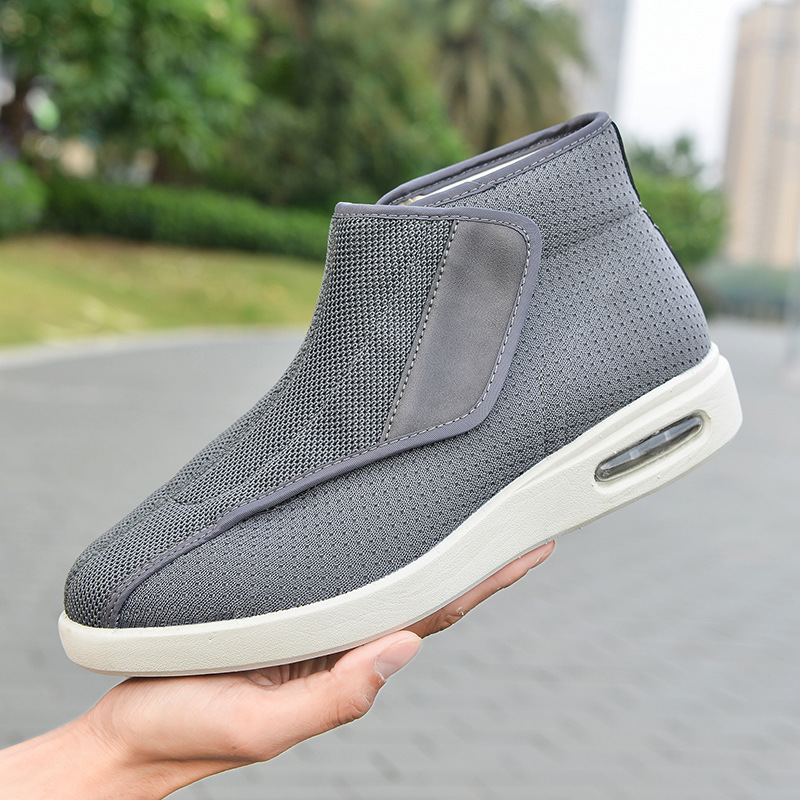 Winter shoes for the elderly with Velcro and large opening image 7