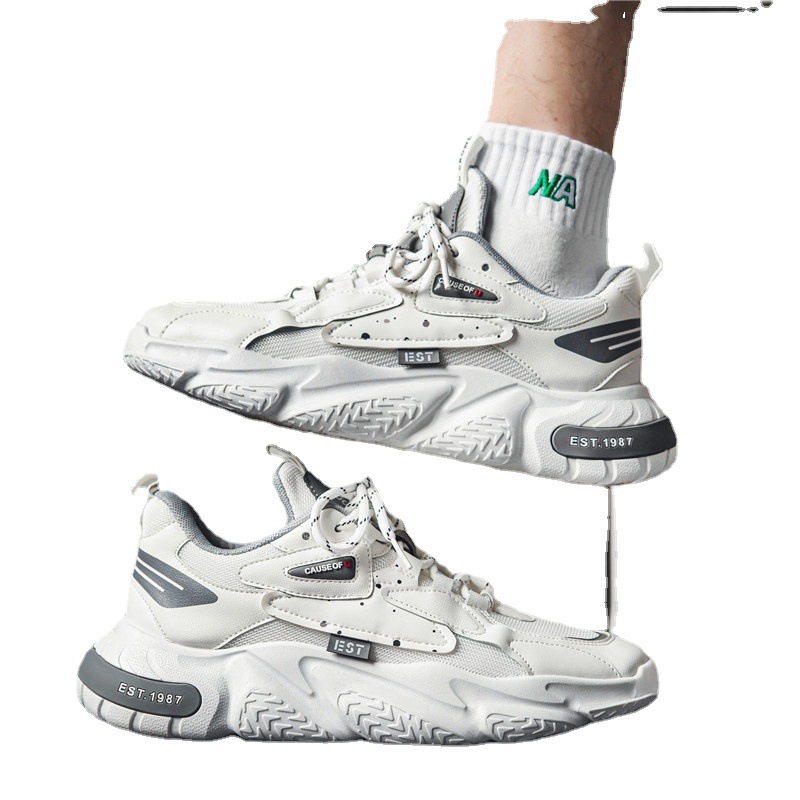 Men's low cut sports shoes, casual shoes, men's single shoes, stylish casual men's sports shoes image 5