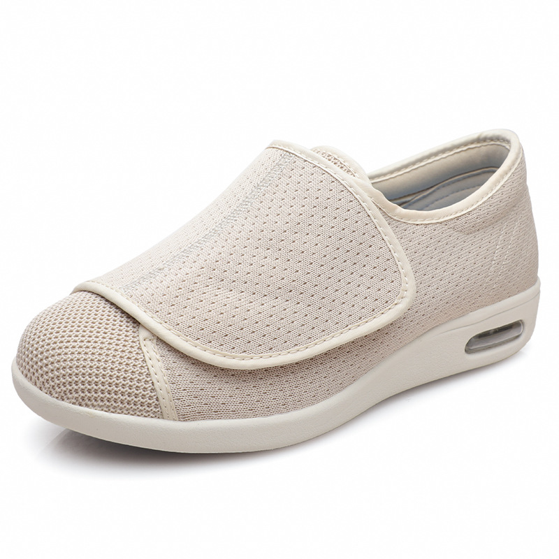 Spring and summer elderly walking shoes, mother's shoes, adjustable Velcro elderly shoes image 9
