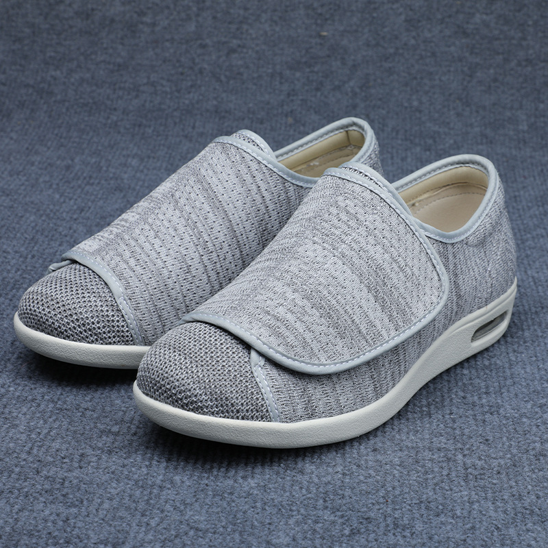 Spring and summer elderly walking shoes, mother's shoes, adjustable Velcro elderly shoes image 10