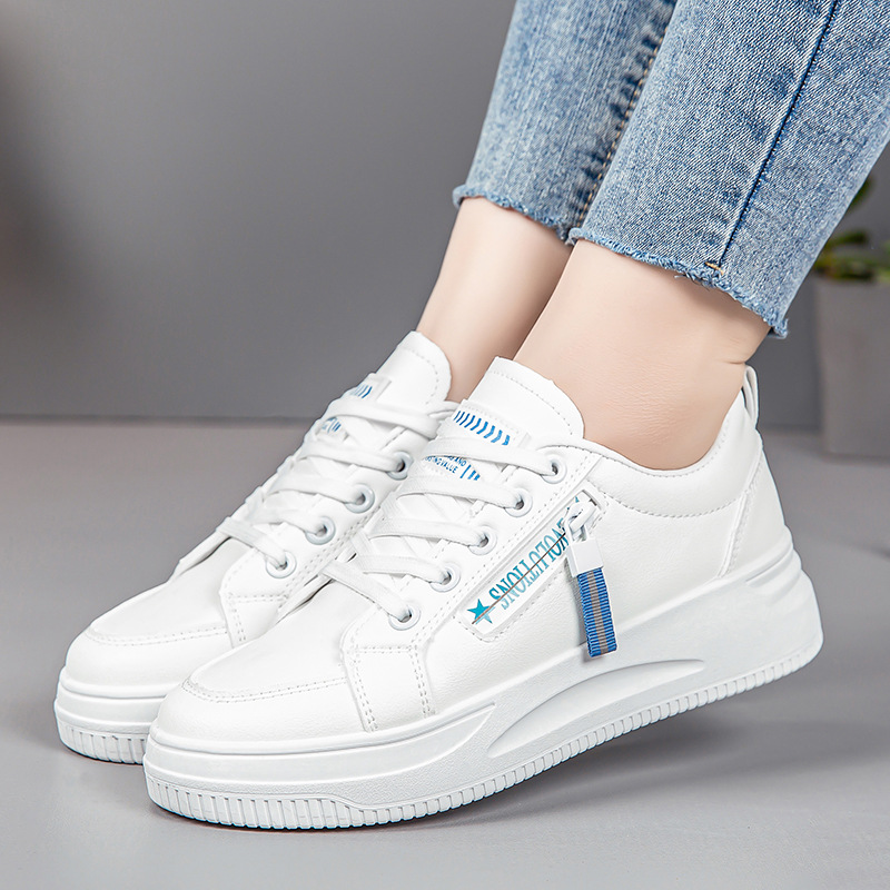 Student leather board shoes children's versatile casual sports women's shoes image 6