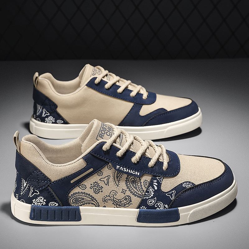 Small niche design canvas shoes for teenagers sports casual board shoes image 6