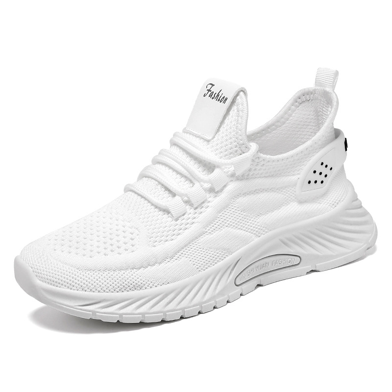Women Lace Up Running Shoes Sporty Outdoor Beige Fabric Sneakers Comfort Lightweight Non Slip Athletic Shoes for Gym Work Casual image 5