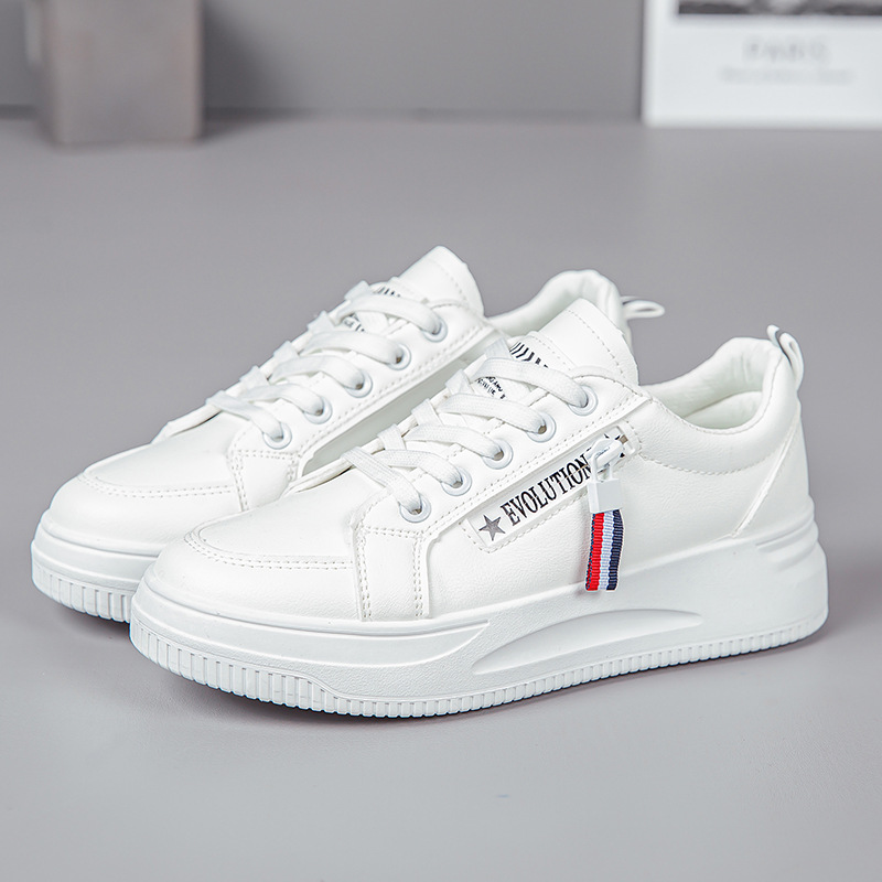 Student leather board shoes children's versatile casual sports women's shoes image 4