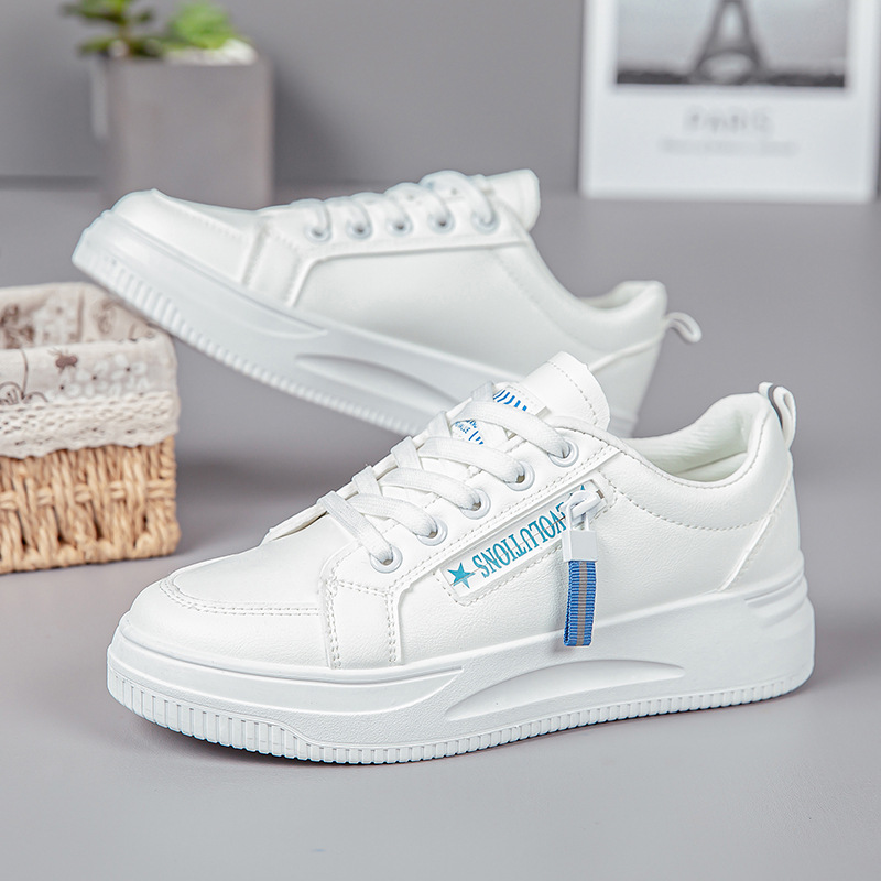 Student leather board shoes children's versatile casual sports women's shoes image 8