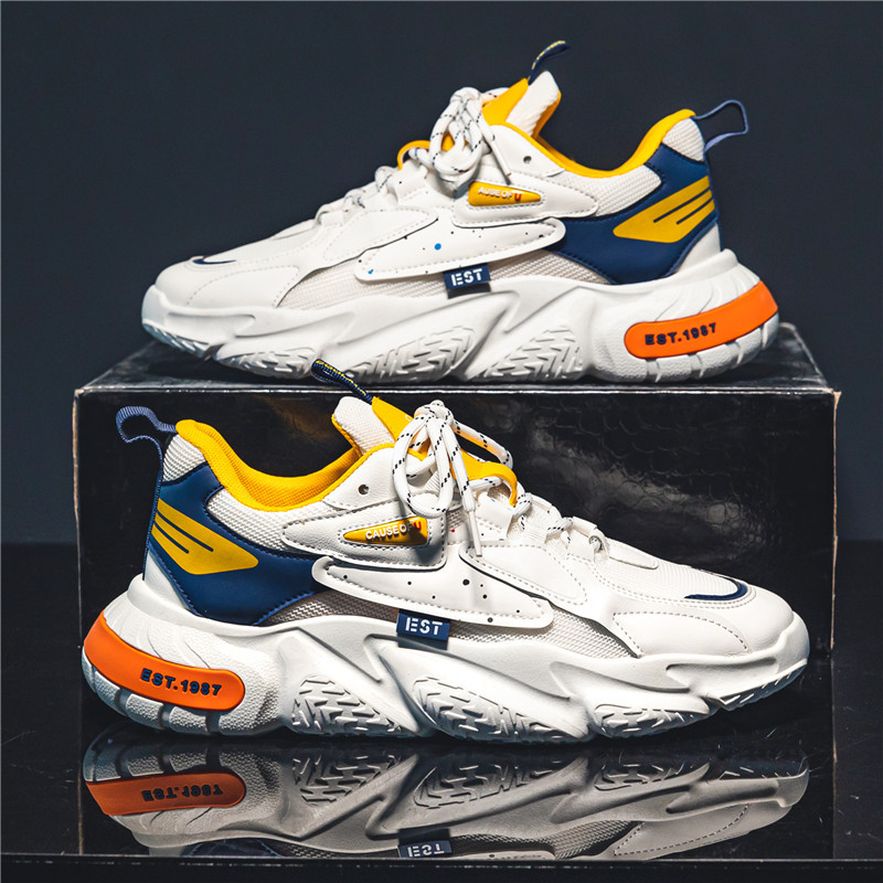 Men's low cut sports shoes, casual shoes, men's single shoes, stylish casual men's sports shoes image 7