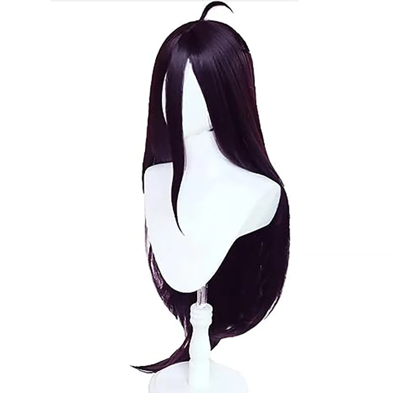 Front angle showing shaped face-framing wig strand