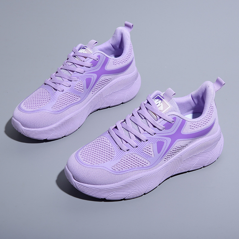 Functional style sports shoes color matching casual shoes breathable anti slip shock-absorbing casual shoes