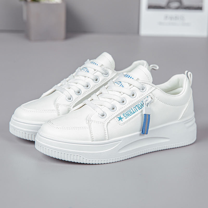 Student leather board shoes children's versatile casual sports women's shoes image 3