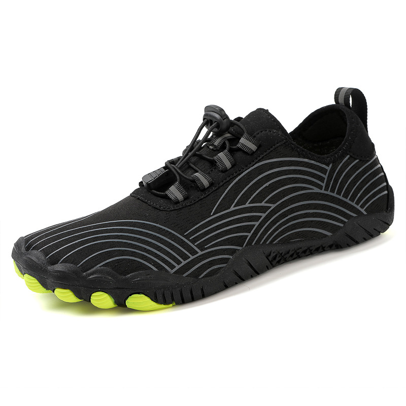 Beach shoes anti slip water shoes amphibious five finger shoes indoor fitness exercise image 4