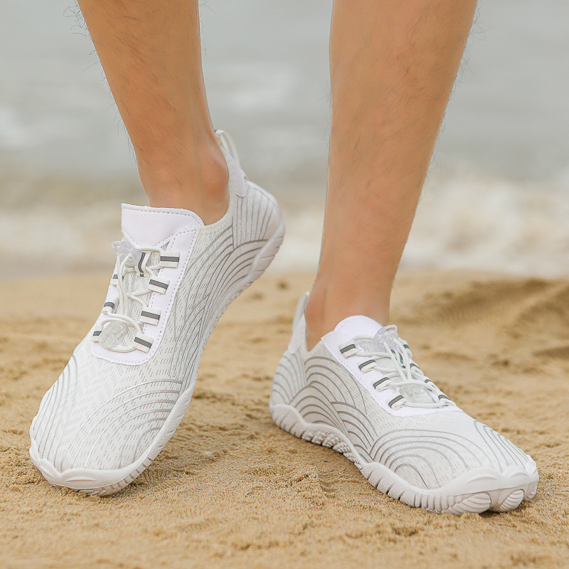 Beach shoes anti slip water shoes amphibious five finger shoes indoor fitness exercise image 8