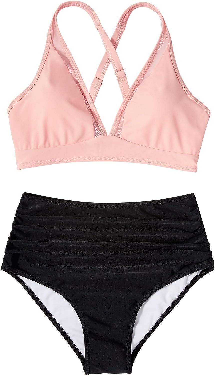 High-waisted sexy bikini