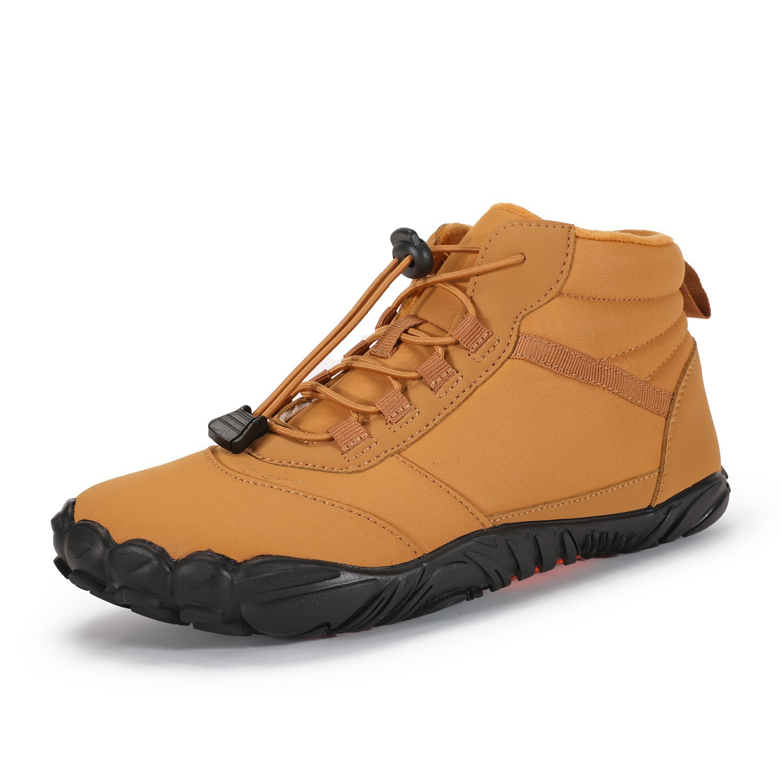 Outdoor sports winter velvet waterproof snow boots warm high top casual cotton shoes image 3