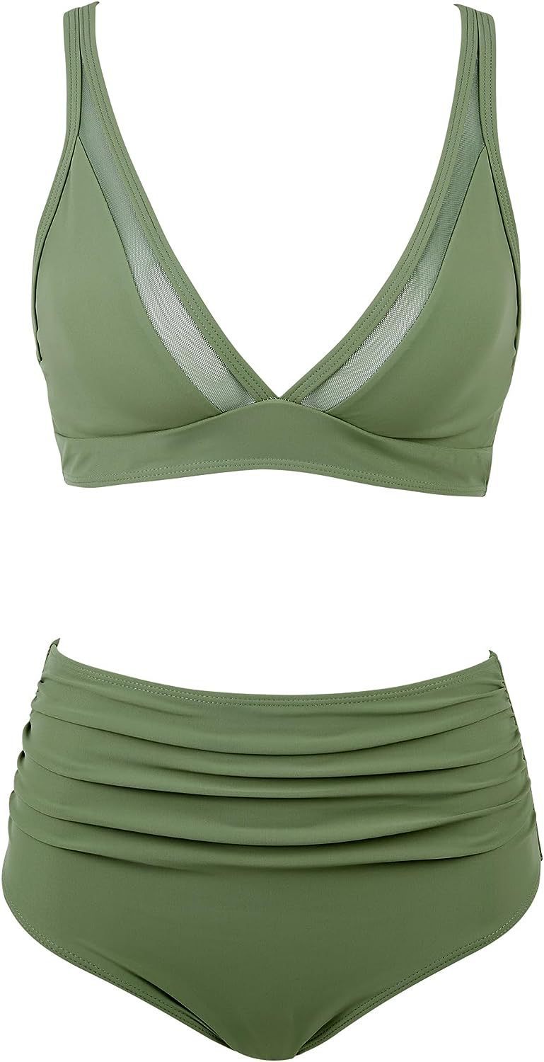 High-waisted bikini