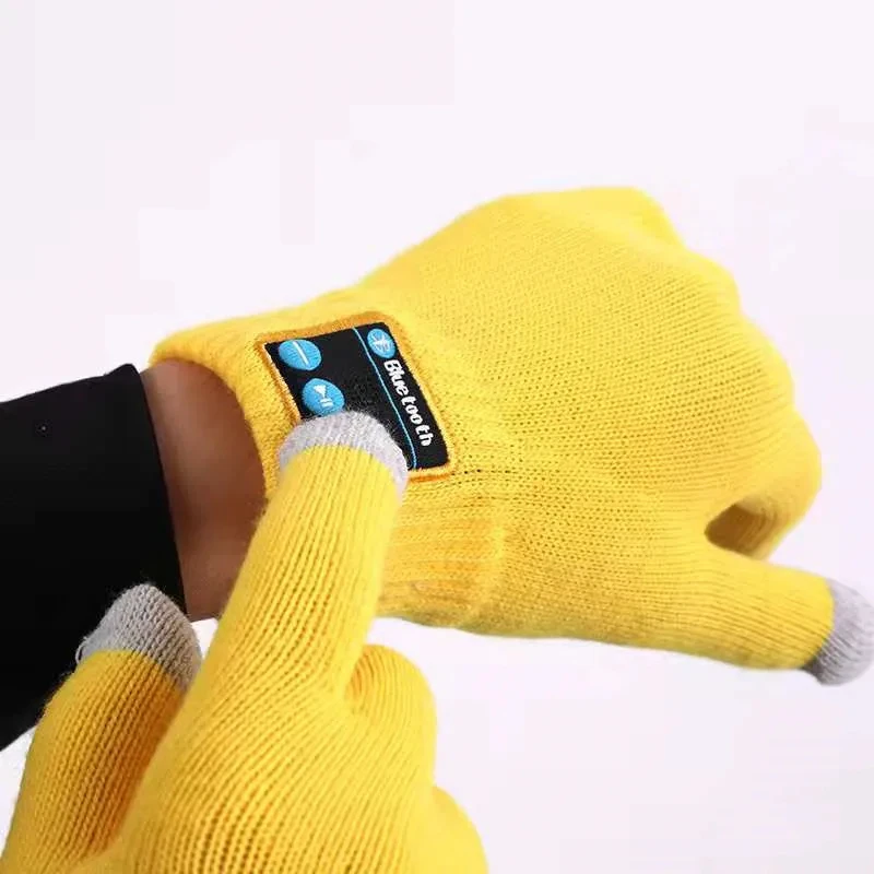 Raveneon New Arrival Fashion Smart Phone Connection Gloves Latest Headphone Gloves