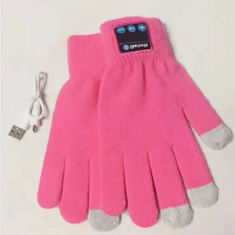 Raveneon New Arrival Fashion Smart Phone Connection Gloves Latest Headphone Gloves