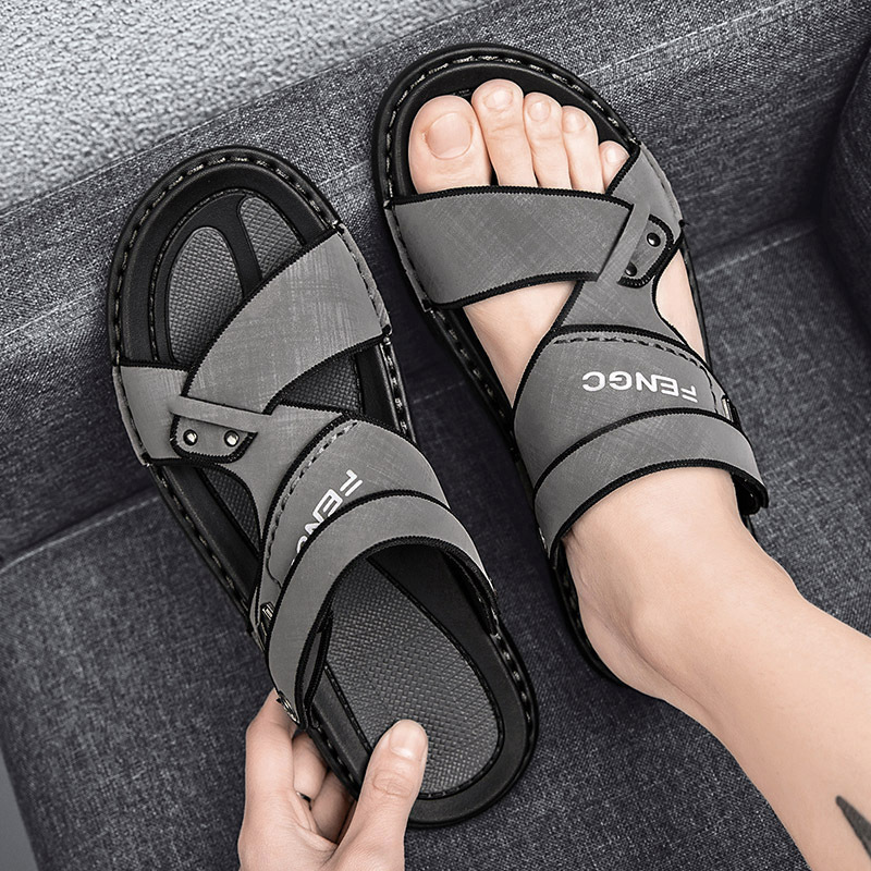 Soft soled anti slip beach shoes for men versatile and trendy for wearing with sandals image 6