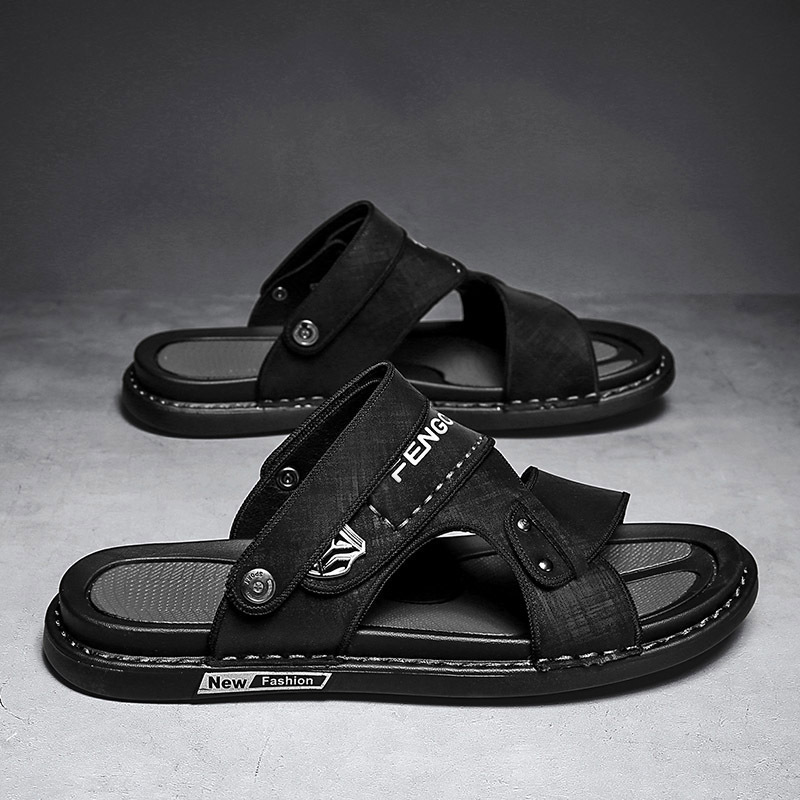 Soft soled anti slip beach shoes for men versatile and trendy for wearing with sandals image 5