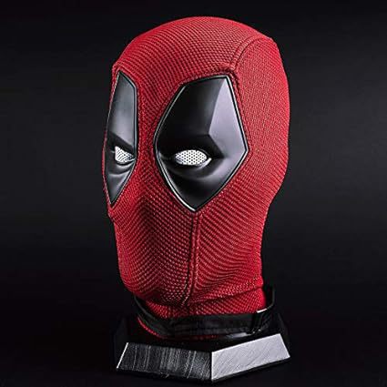 Deadpool Mask Marvel Headgear Halloween Costume Cosplay - Picture 7 of 8