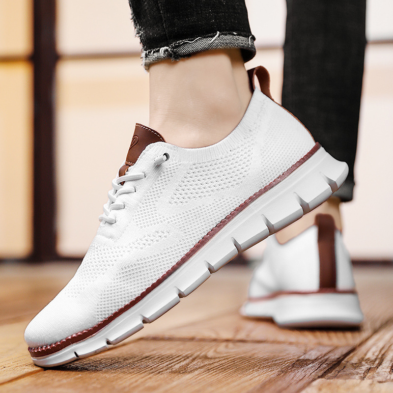 Men Casual Sports Shoes Large Size39-48 Anti Slip Wear-Resistant Breathable Cushioning Color Casual Sports Shoes image 6