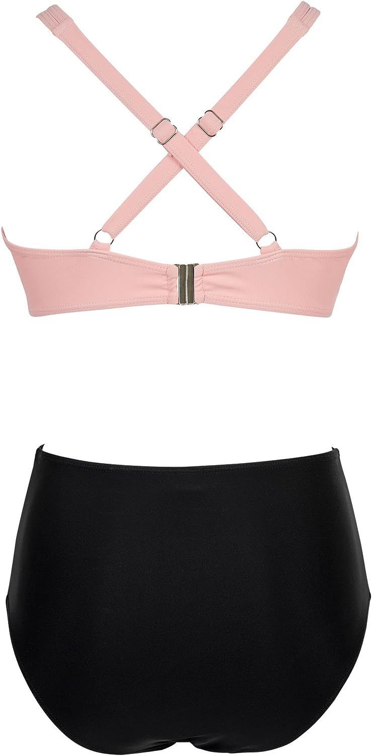High-waisted sexy bikini