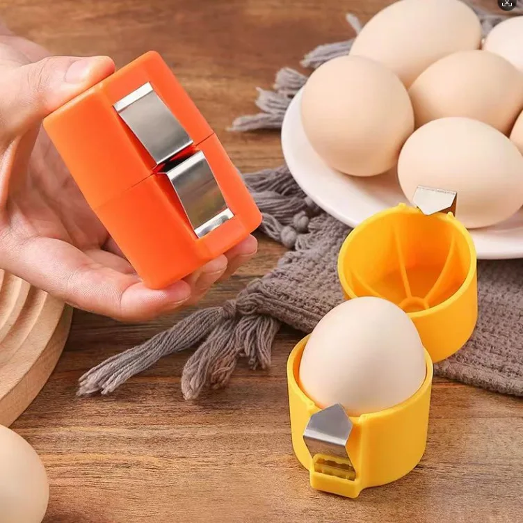 Creative egg opener Portable fast egg beater Egg shell opener Kitchen