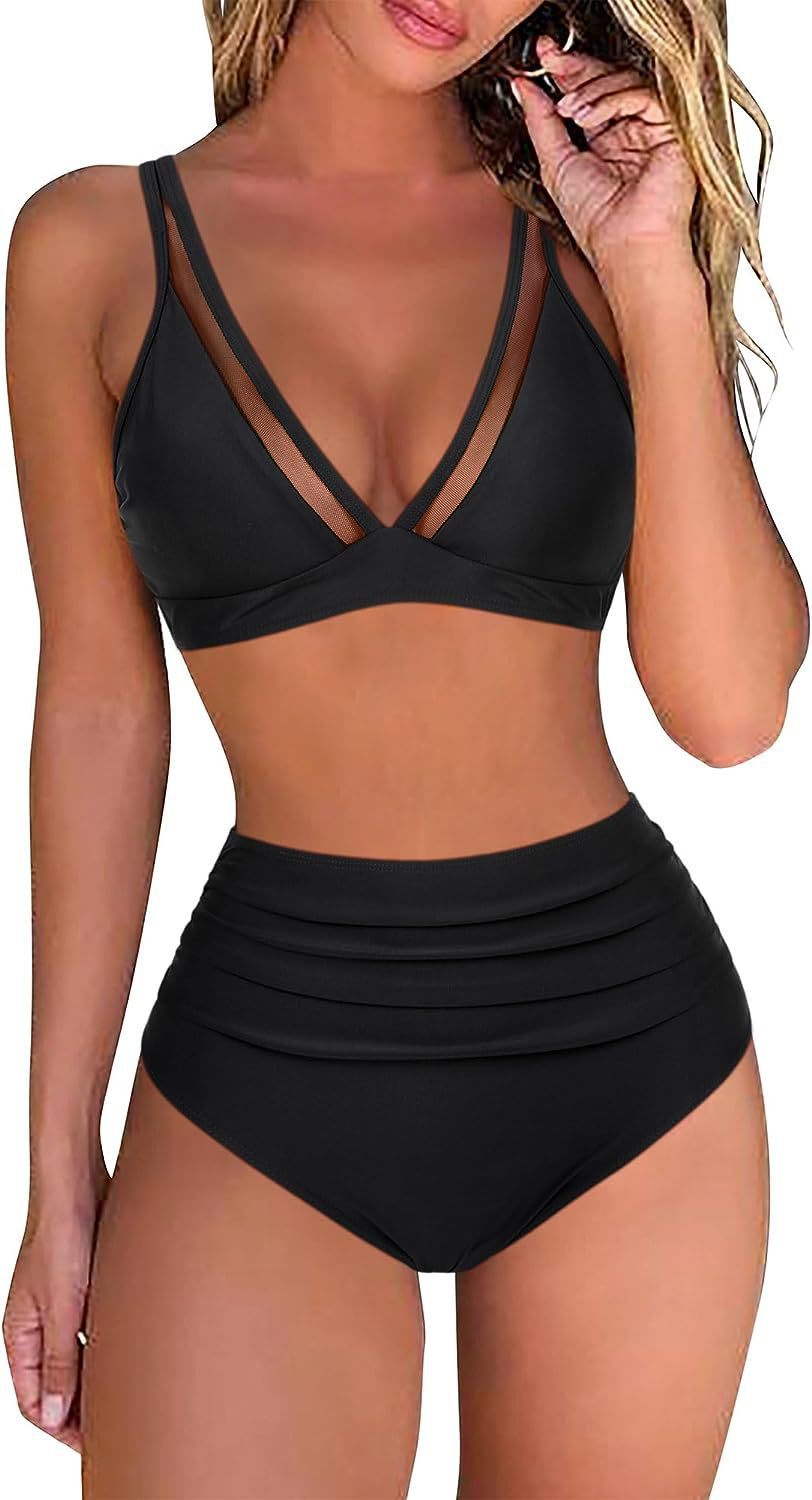 High-waisted bikini