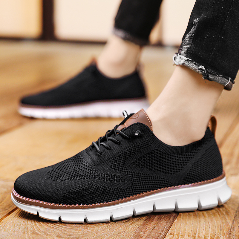 Men Casual Sports Shoes Large Size39-48 Anti Slip Wear-Resistant Breathable Cushioning Color Casual Sports Shoes image 5