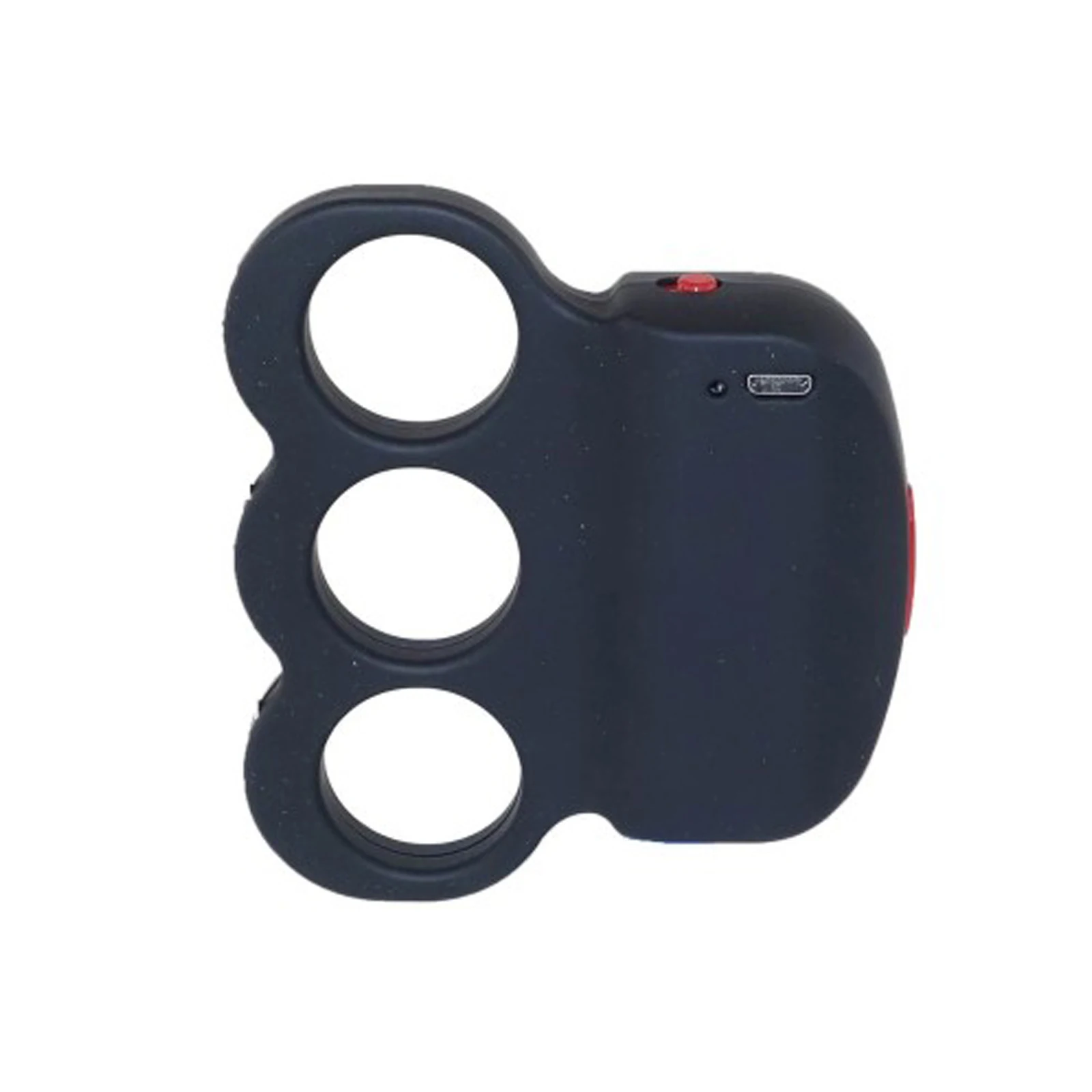 Pistola de descarga eléctrica defensa personal 18mv compacta negra tamaño 11x10x4 cm incluye cable USB para carga