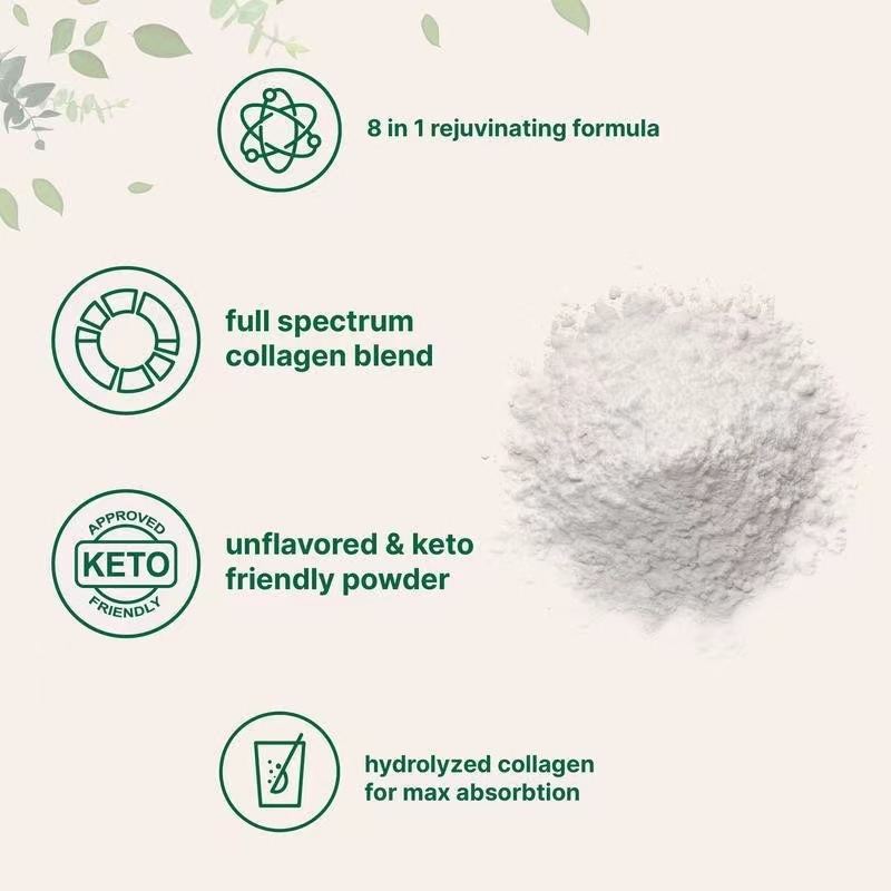 Discovery: the 8-in-1 formula visible on packaging, showcasing multi-collagen blend and key cofactors